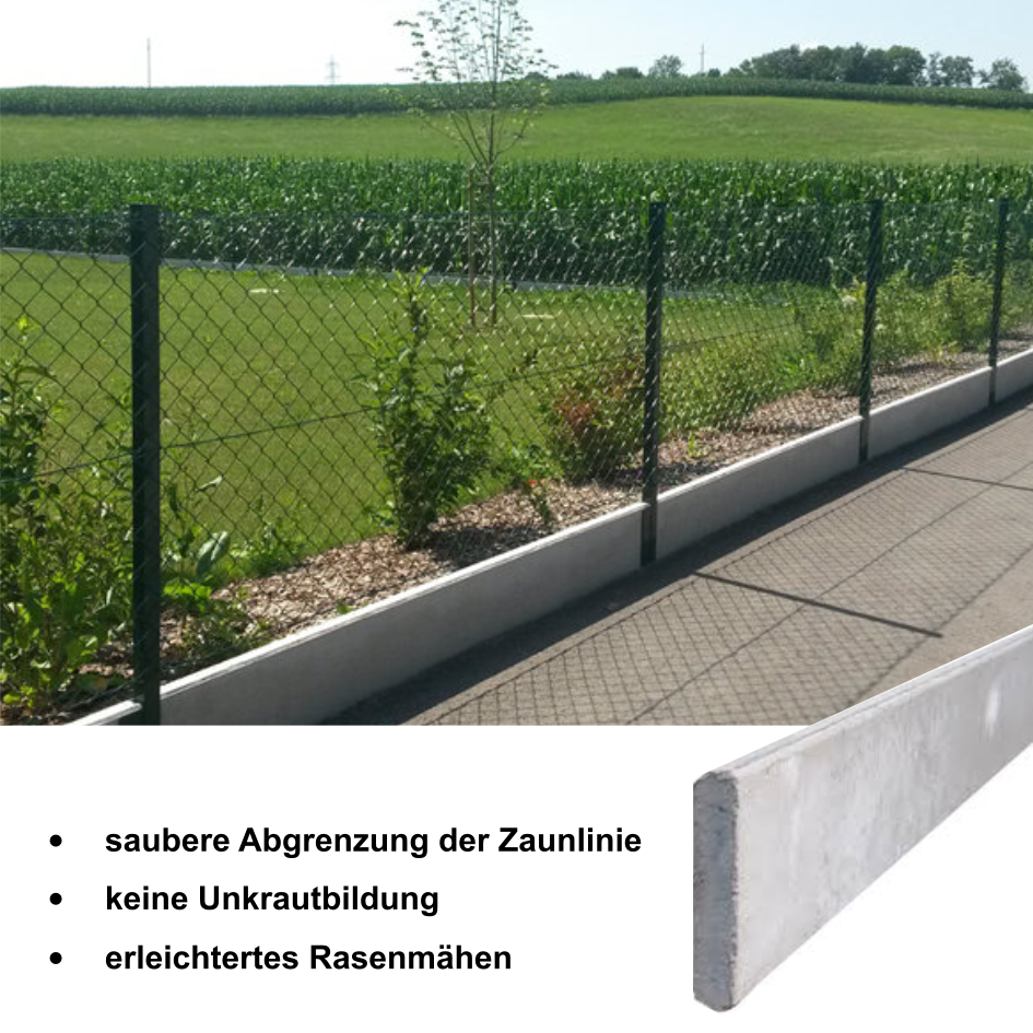 Betonsockel tore24.at Garagentore und Türen
